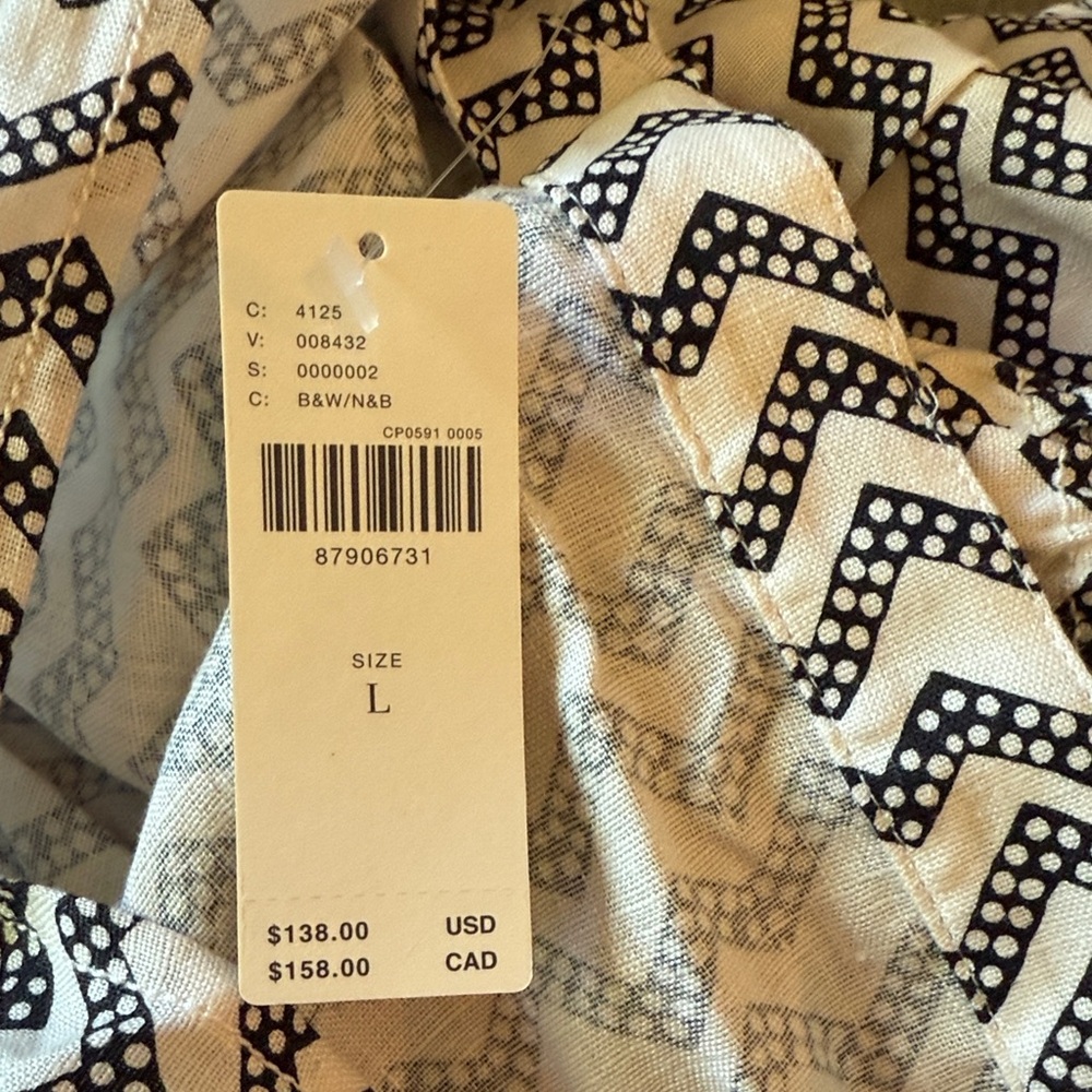 Chevron Patterned Jumpsuit - Picture 4 of 4